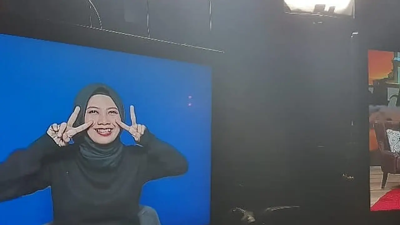 6 Potret Winda Utami, Juru Bahasa Isyarat Viral Ikut Joget Lagu 'Ojo Dibandingke'