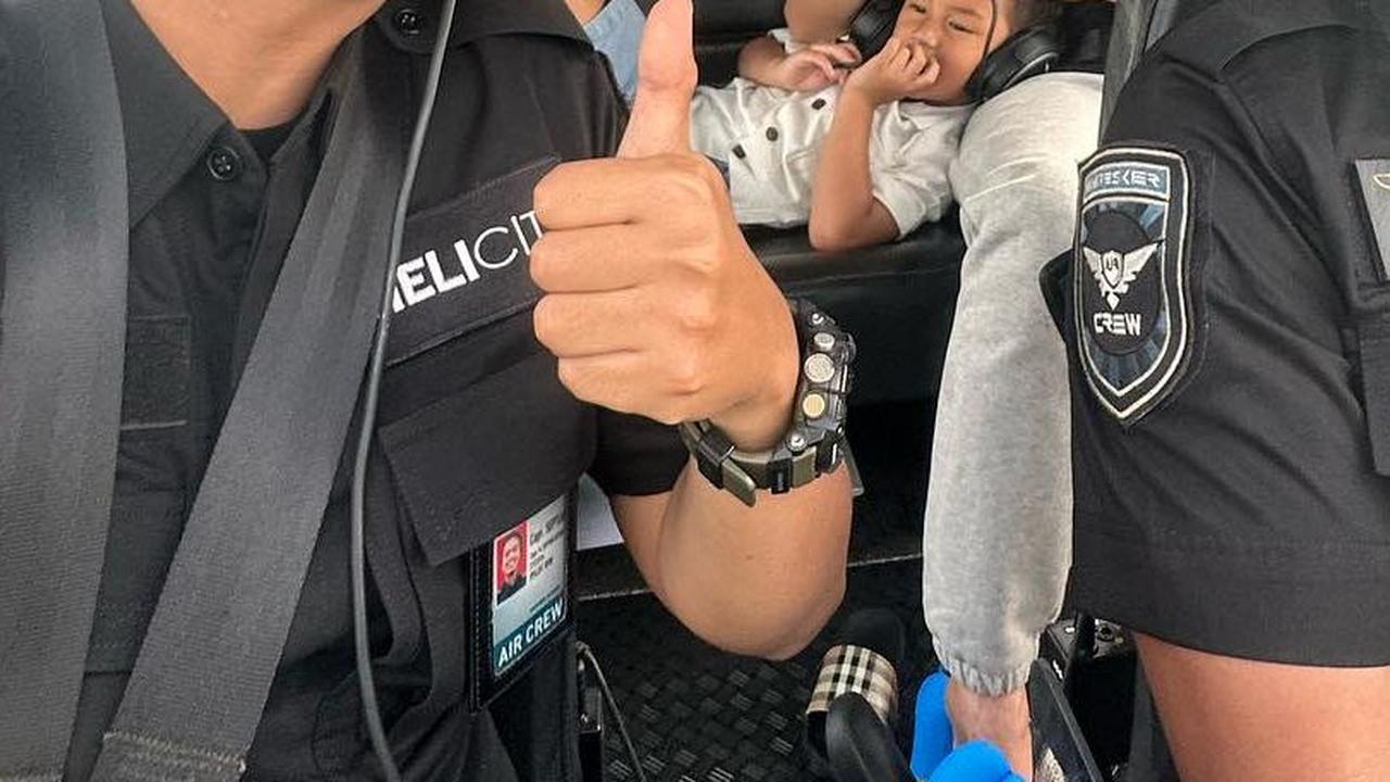 Momen Baim Wong Ajak Kiano Naik Helikopter, Ekspresinya Malah Bikin Salfok