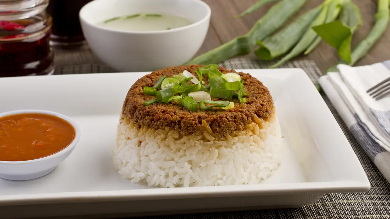 Resep Nasi Tim Daging