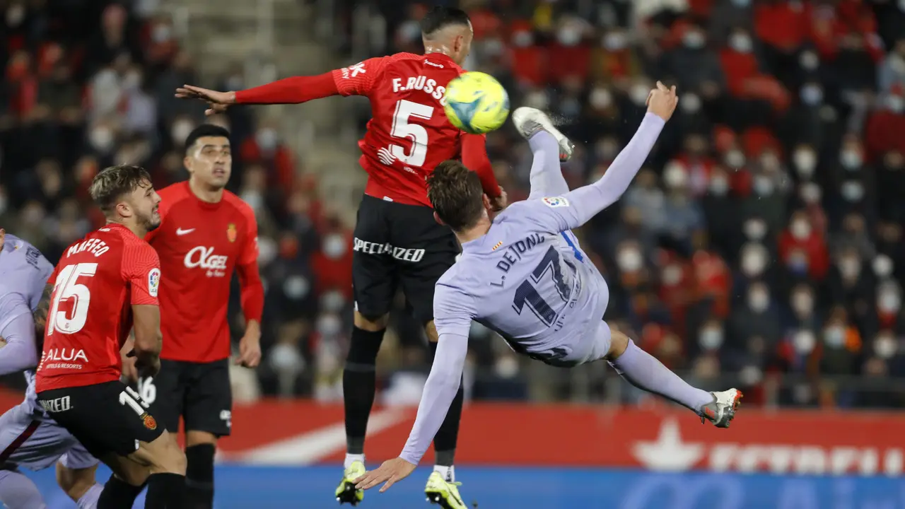 La Liga Spanyol Real Mallorca vs Barcelona