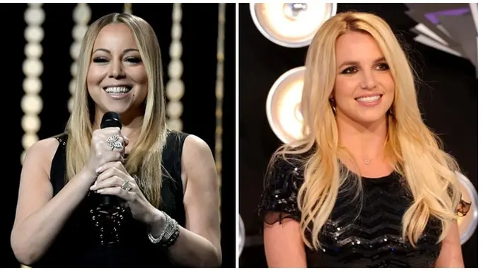[Bintang] Mariah Carey Unggah Foto Jadul Bareng Britney Spears, Fans Minta Duet