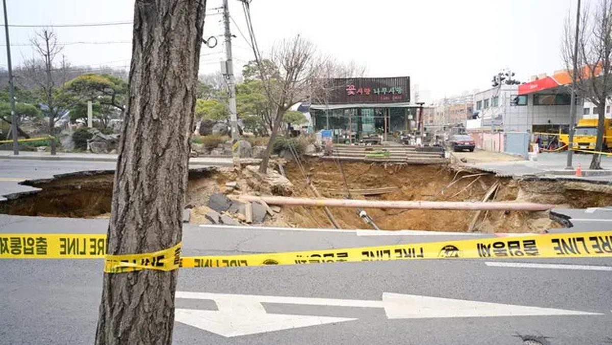 Insiden Sinkhole di Seoul, Satu Orang Tewas