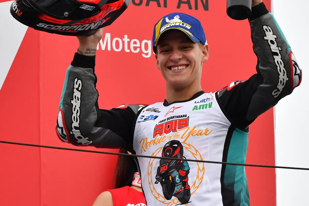 Pembalap Petronas Yamaha SRT, Fabio Quartararo.