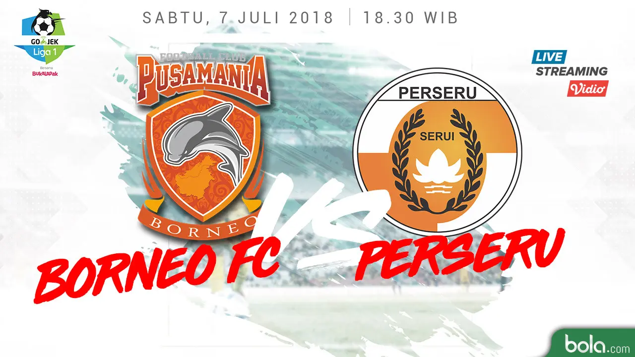 Pusamania Borneo FC Vs Perseru Serui