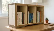 7 Ide Rak Buku dari Kardus Bekas yang Kuat dan Menarik, Model Minimalis yang Mudah Dibuat Pemula