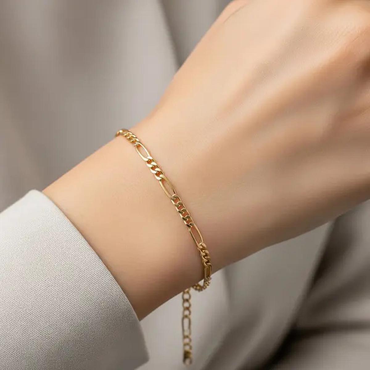 8 Model Gelang Rantai 2 Gram Polos yang Kecil tapi Berkilau Cantik