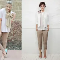 Mix and match busana dengan warna khaki. (fucsia.co)