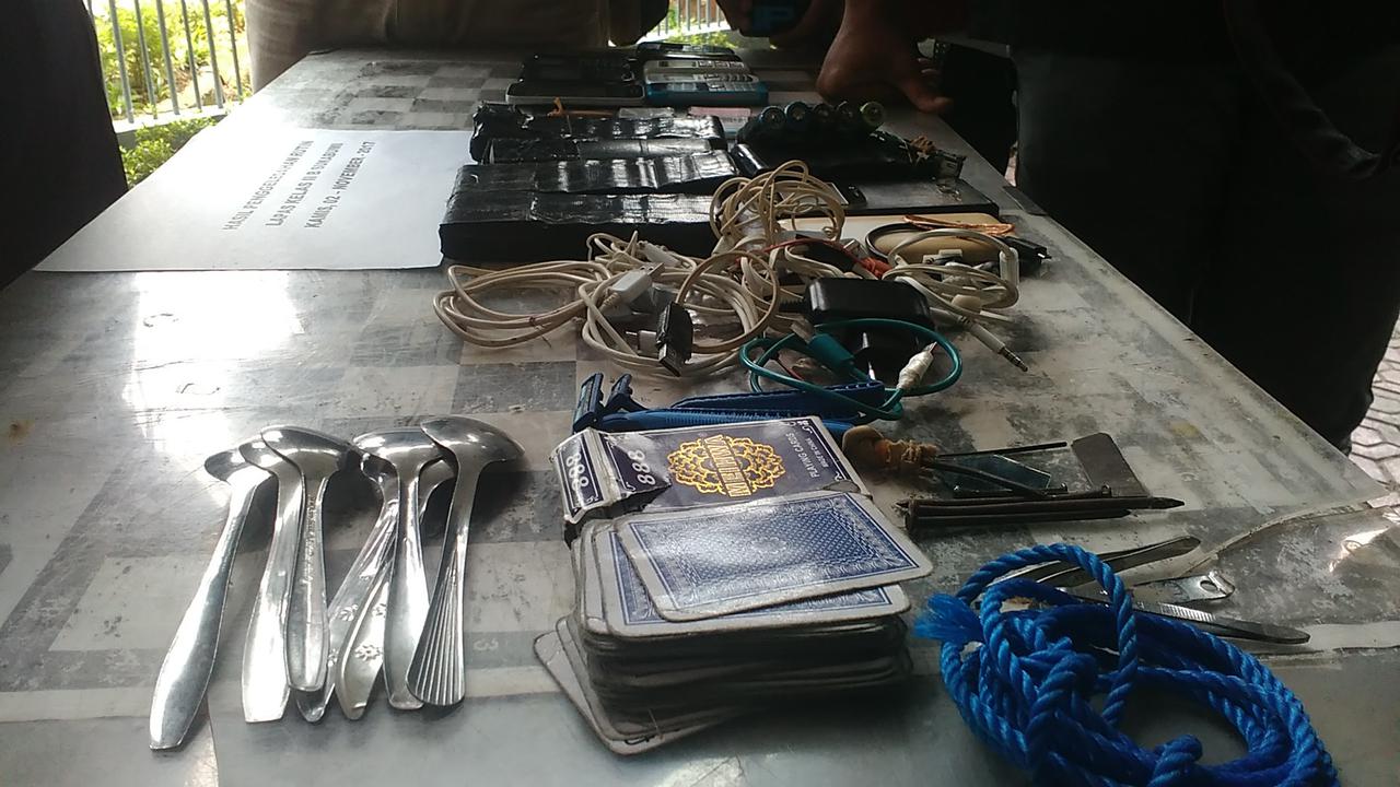 Tak Boleh Ada Sendok Makan di Dalam Sel Lapas Sukabumi