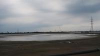 Lokasi pabrik PT CPS di Porong Sidoarjo tempat Marsinah dulu bekerja yang kini sudah terendam lumpur Lapindo. (Liputan6.com/Dhimas Prasaja)
