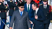 Disambut Jajar Kehormatan, Prabowo Tiba di Paris untuk Hadiri Bastille Day
