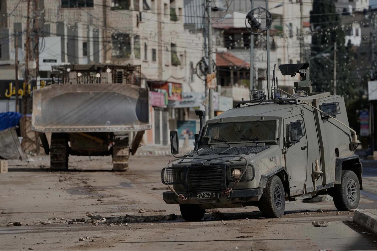 FOTO: Israel Lanjutkan Operasi Militer di Qabatiya Tepi Barat Palestina