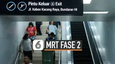 Menhub Budi Karya menargetkan pembangunan MRT fase 2 Bundaran HI-Ancol akan selesai pada tahun 2024-2025. Pembangunan MRT fase 2 menelan biaya hingga Rp 30 triliun.