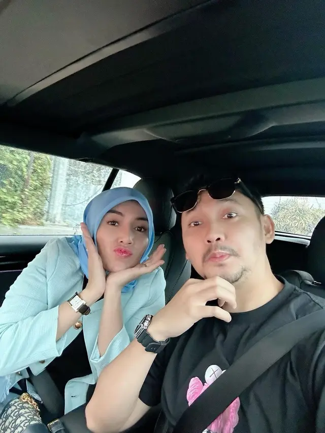 Angga Wijaya dan sang istri, Anna. (Foto: Instagram/cinta_sweet92)