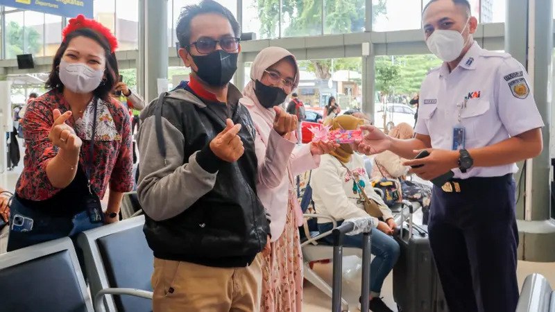 KAI menggelar berbagai kegiatan menarik dalam memperingati Hari Kasih Sayang atau Valentine Day yang diperingati pada 14 Februari