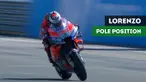 Berita video Kualifikasi MotoGP Aragon, di mana Jorge Lorenzo menjadi yang tercepat, sedangkan Valentino Rossi akan start dari posisi ke-18, Sabtu (22/9/2018).