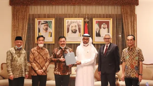 PT Waskita Karya (Persero) Tbk berhasil memenangkan tender pembangunan masjid Sheikh Zayed di kota Solo, Jawa Tengah. (Dok Waskita Karya)