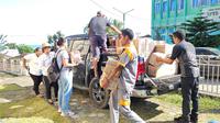 BRI Peduli salurkan bantuan korban banjir Kabupaten Nagekeo, Nusa Tenggara Timur. (c) BRI