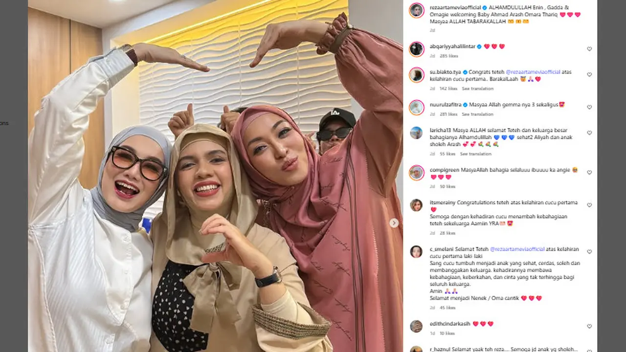 Reza Artamevia dan Angelina Sondakh