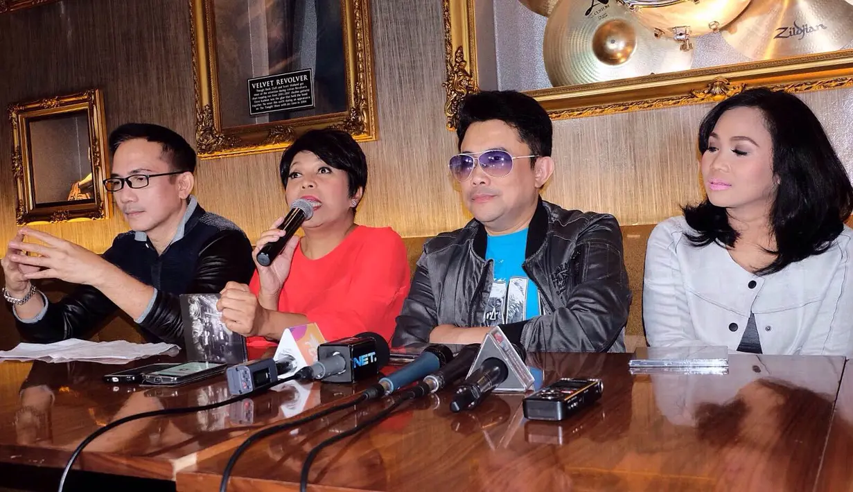 ALbum berjudul 'Timeless' menjadi album pertamanya setelah ditinggal Elfa Secioria. Grup ini terakhir mengeluarkan album "Sing The Best" tahun 2008. (Desmond Manullang/Bintang.com)