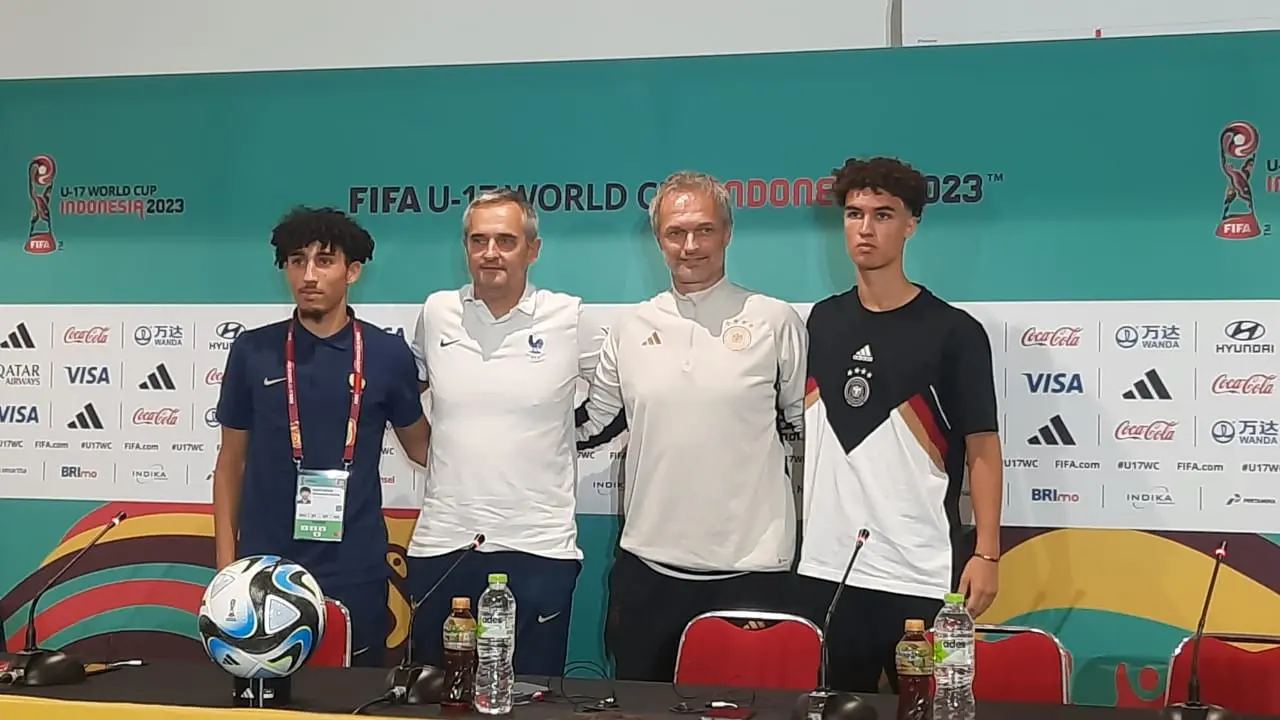 Jumpa pers final Piala Dunia U-17 2023