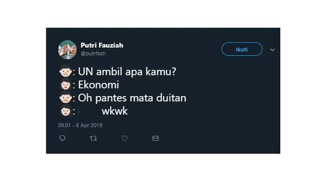 Jawaban Netizen Tentang UN Ambil Apa