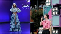 Gaya menyanyi Asila Maisa di atas panggung yang kerap dikritik netizen. (Sumber: Instagram/therealasilamaisa)