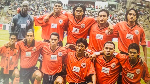Persija saat menjuarai Liga Indonesia 2001.