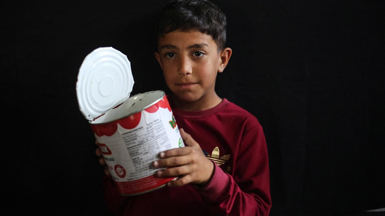 FOTO: Potret  Menyentuh Anak-Anak Gaza Yang Kelaparan