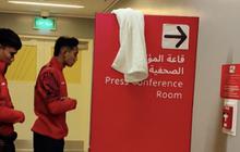 ⁠Momen Rizky Ridho jadi Imam Salat Pemain Timnas di Ruang Ganti, Netizen 'Kapten Dunia Akhirat ini Mah