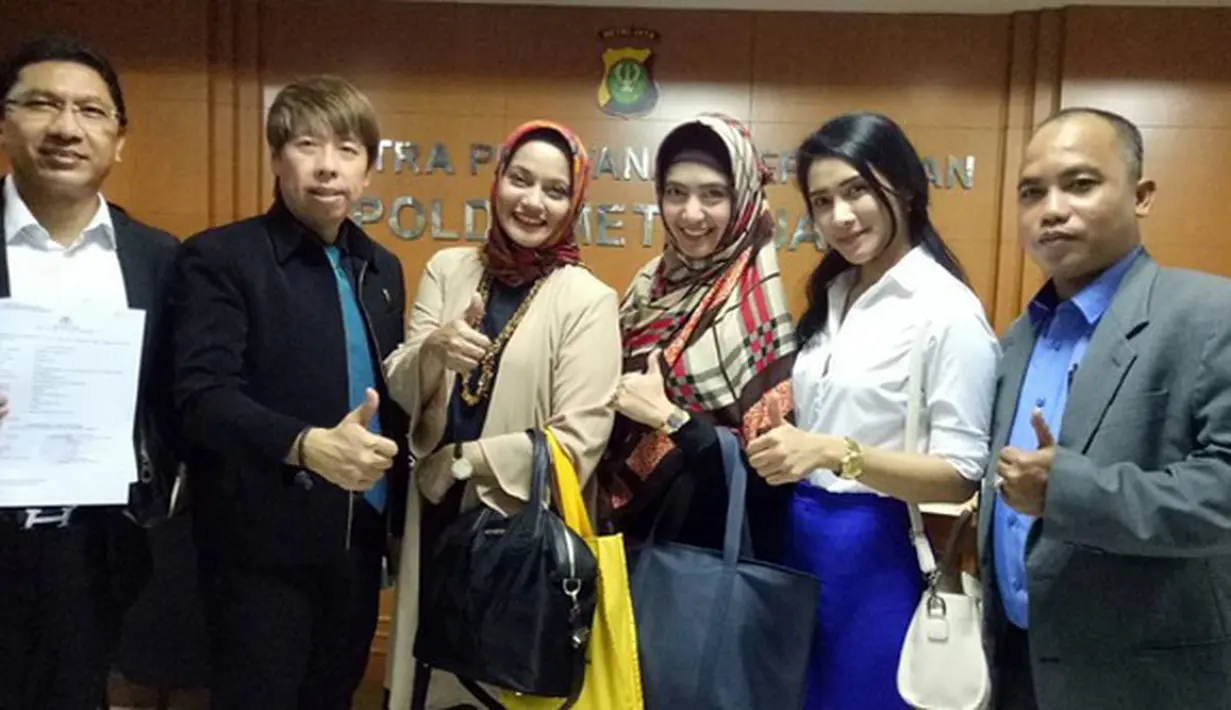 Setelah sebelumnya Marissa Haque melaporkan Titing Suryana Sarnani ke Komisi Pemberantasan Korupsi (KPK), Marissa juga melaporkan ke Polda Metro Jaya pada Kamis (13/10/2016). (Instagram/marissahaque)