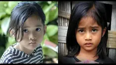 Sosok Angeline seolah hidup kembali dalam anak perempuan yang berumur 5 tahun ini. 