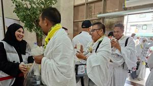 Kedatangan jemaah Haji Indonesia di Arab Saudi. (Liputan6.com/Asnida)