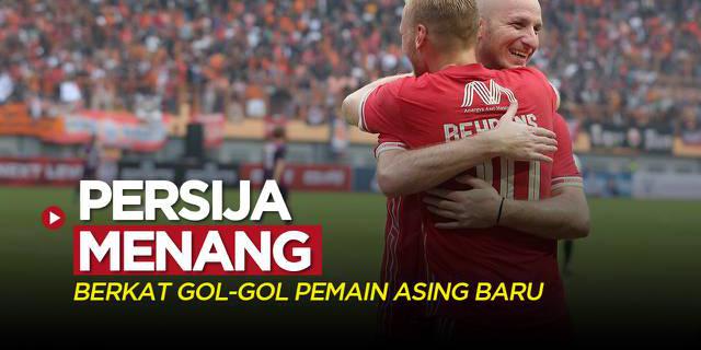 VIDEO: Komentar Andritany dan Thomas Doll Setelah Persija Menang Berkat Gol-Gol Pemain Asing Baru