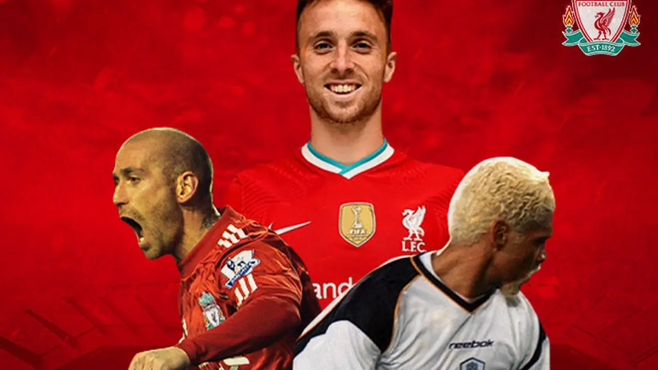 Liverpool - Raul Meireles, Diogo Jota, Abel Xavier
