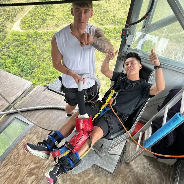 4 Potret Boy William Pacu Adrenalin dengan Bungee Jumping Ekstrem Tertinggi di New Zealand, Banjir Sorotan (credit: https://www.instagram.com/boywilliam17/).