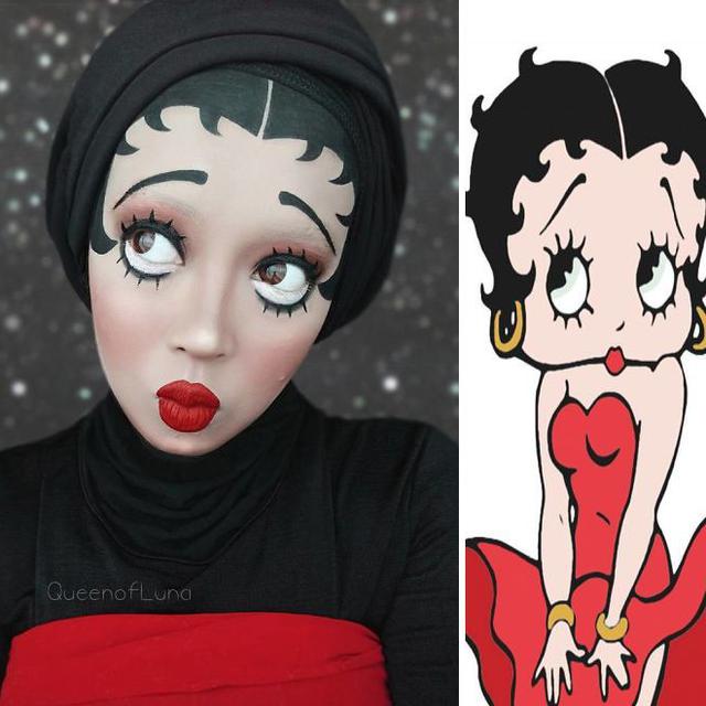 makeup unik hijabers Malaysia