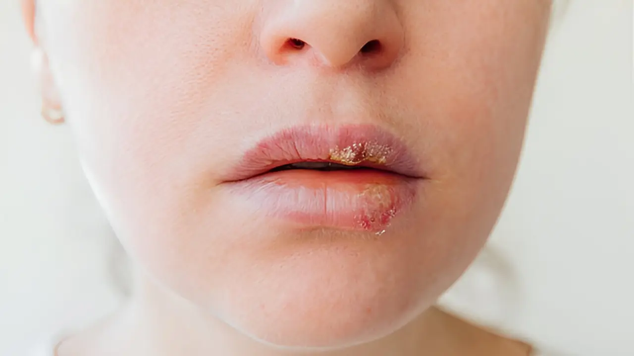 Close up wajah seorang perempuan yang menampilkan bibir kering dan pecah-pecah (Foto Dok: Freepik/zavalishina)
