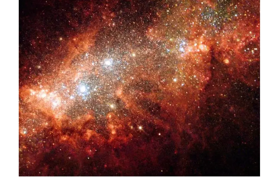 	Galaksi NGC 1596 yang tertangkap oleh Teleskop Hubble (Sumber: NASA)
