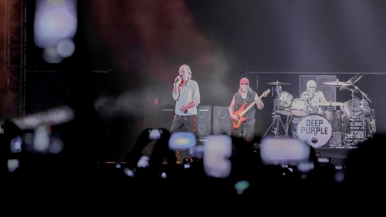Konser Deep Purple di Solo. (Foto via Promotor Rajawali Indonesia)