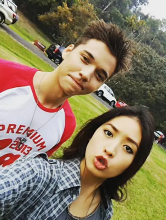 Berbeda dari Wilona, Stevan pun masih enggan membicarakan hubungannya dengan Wilona didepan awak media. (viainstagram@stevanwilliam/Bintang.com)