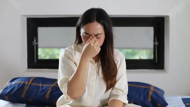 wanita januari merasa stres