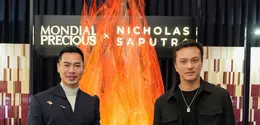 MONDIAL bersama Nicholas Saputra kembali menghadirkan koleksi terbaru Precious Fire yang mengangkat filosofi api sebagai simbol ambisi, semangat, dan transformasi dalam balutan high jewelry yang elegan. (Foto/Dok: MONDIAL)