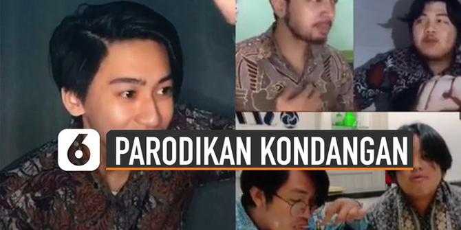 VIDEO: Kocak, Aksi Netizen Parodikan Kondangan Online