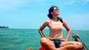 Selain aktif di dunia model, Anindya Kusuma Putri pernah terjun ke dunia hiburan dengan membawakan acara Jejak Petualang. (Instagram)