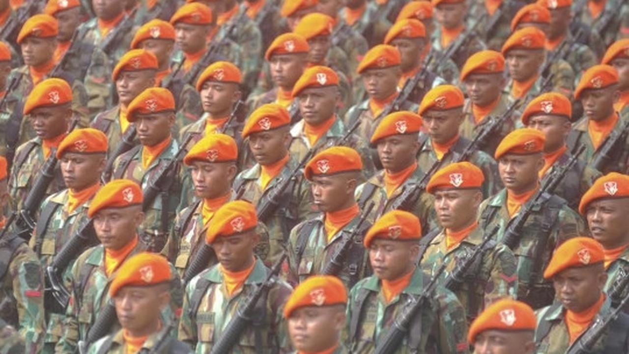 Aksi tiga pasukan elit di HUT TNI ke-70