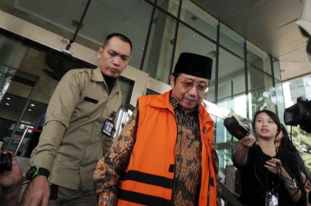Waryono Karno usai diperiksa KPK terkait kasus Jero Wacik
