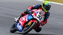 Pembalap muda potensial Astra Honda Racing Team (AHRT), Muhammad Kiandra Ramadhipa, siap tampil di JuniorGP World Championship seri Spanyol yang berlangsung di Circuito de Jerez, Spanyol pada 31 Mei - 1 Juni 2025. (dok. AHRT)