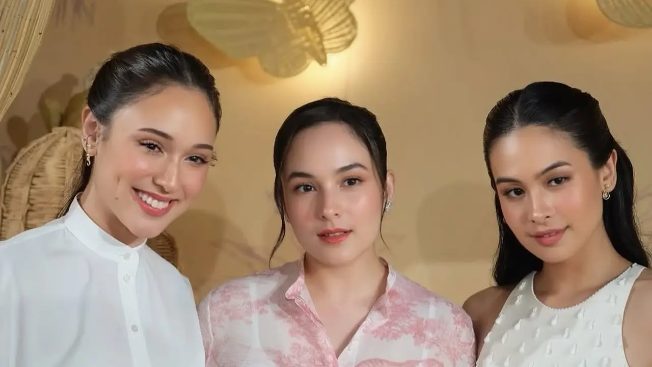 Tampilan Flawless Maudy Ayunda, Yasmin Napper, dan Chelsea Islan di Dioriviera, Pancarkan Cantiknya Perempuan Indonesia