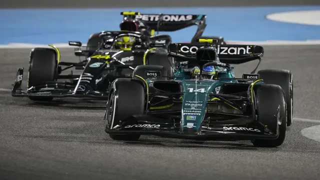 Foto: Red Bull Kuasai Balapan Perdana Formula 1 Musim 2023, Alonso Berikan Kejutan Podium Tiga Bersama Tim Barunya