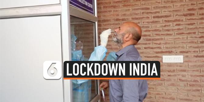 VIDEO: Kasus Positif Covid-19 Nyaris Sejuta, India Kembali Lockdown
